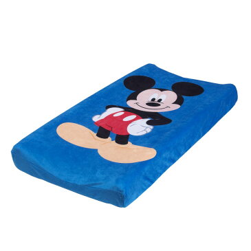 [送料無料] Disney Baby ミッキーマウスのチェンジングテーブルパッドカバー[楽天海外通販] | Disney Baby Mickey Mouse Changing Table Pad Cover