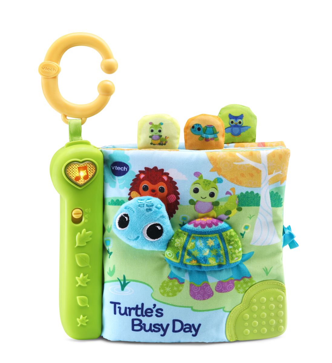 [RDY] [送料無料] VTech Turtle's Busy Day Soft Book 7つのインタラクティブなページ付き [楽天海外通販] | VTech Turtle's Busy Day Soft Book With 7 Interactive Pages
