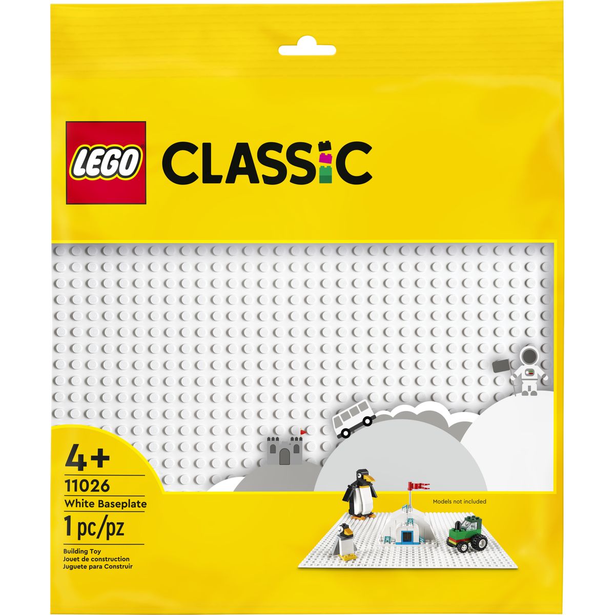 [RDY] [送料無料] LEGO クラシックホワイトベースプレート 11026 [楽天海外通販] | LEGO Classic White Baseplate 11026