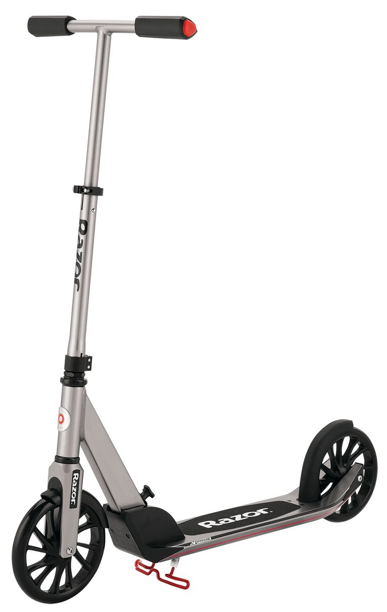 [送料無料] Razor A5 Prime Kick Scooter, 8" Spoked Urethane Wheels, Anodized Aluminum, Anti-Rattle Folding Scooter. [楽天海外通販] | Razor A5 Prime Kick Scooter, 8" Spoked Urethane Wheels, Anodized Aluminum, Anti-Rattle Folding Scooter