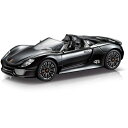 [送料無料] ポルシェ スパイダー 1/18 R/Cカー ブラック [楽天海外通販] | Porsche Spyder, 1:18 R/C Car, Black