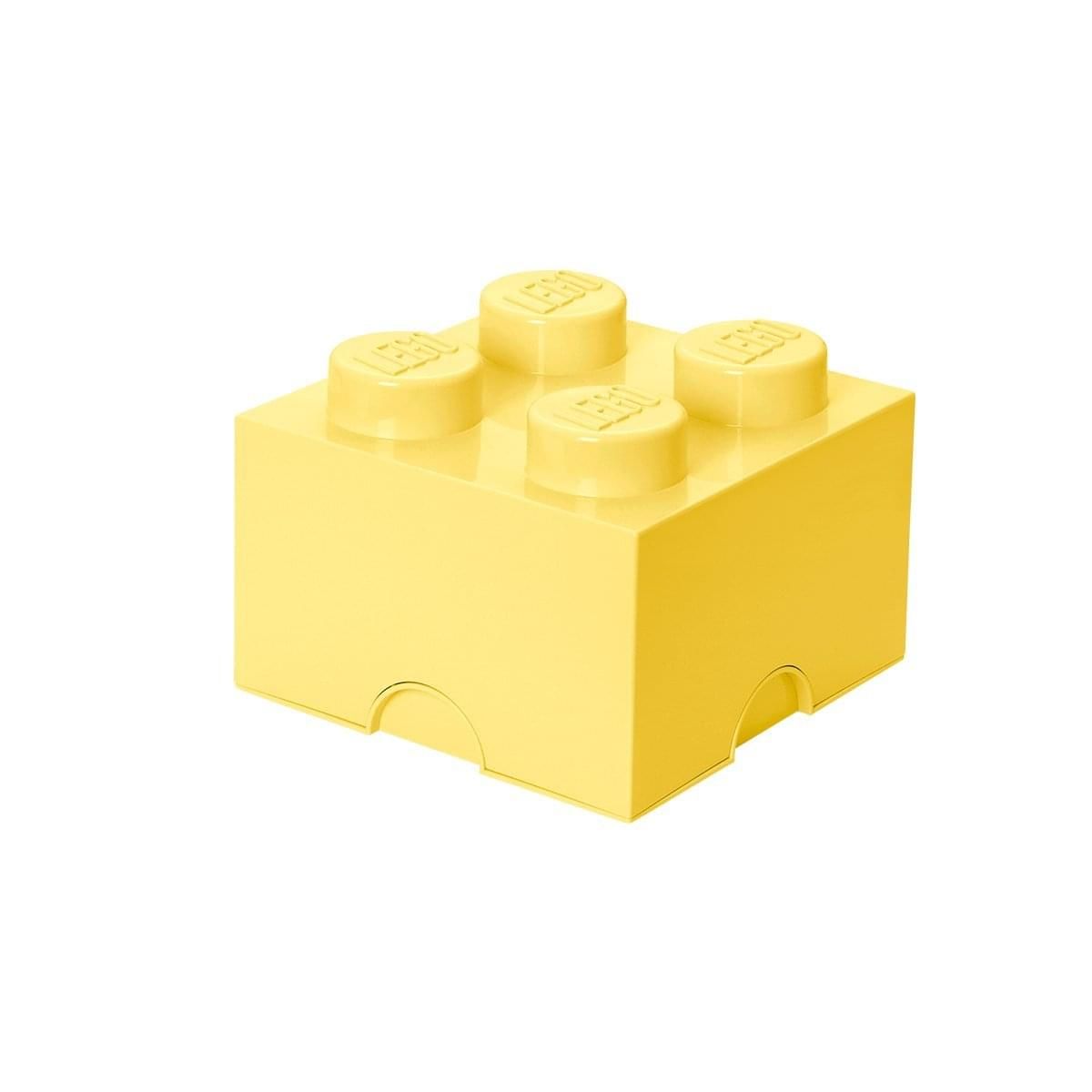 [RDY] [送料無料] LEGO ストレージブリック4 クールイエロー [楽天海外通販] | LEGO Storage Brick 4, Cool Yellow