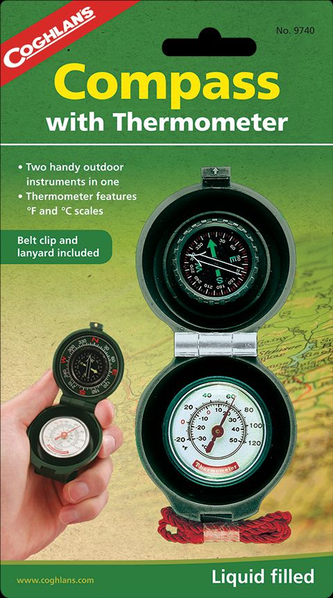 [RDY] [送料無料] Coghlan's コンパス温度計 [楽天海外通販] | Coghlan'S Compass Thermometer