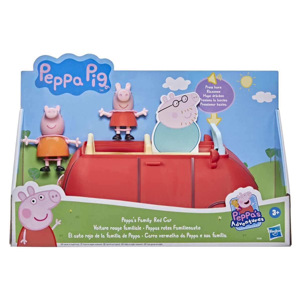 [RDY] [送料無料] Peppa Pig Peppa's Adventures Peppa's Family Red Car, Speech and Sound Effects 英語 [楽天海外通販] | Peppa Pig Peppa’s Adventures Peppa’s Family Red Car, Speech and Sound Effects 3