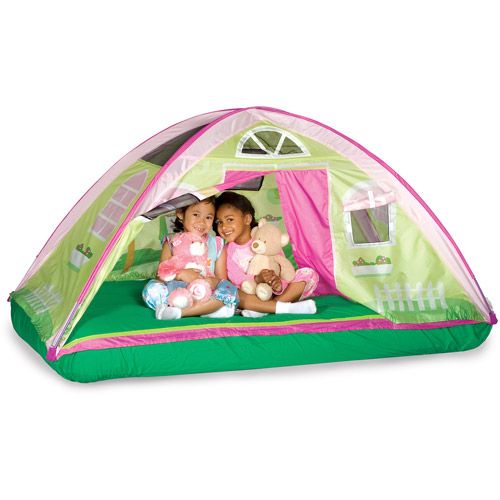 [RDY] [送料無料] Pacific Play Tents Cottage Bed Tent, Twin [楽天海外通販] | Pacific Play Tents Cottage Bed Tent, Twin