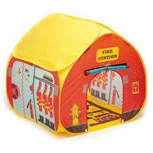 [RDY] [送料無料] Fun2Give Pop-it-Up Firestation Tent with Street Map Playmat [楽天海外通販] | Fun2Give Pop-it-Up Firestation Tent with Street Map Playmat