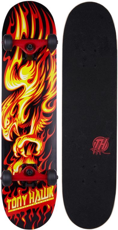 [RDY] [̵] Tony Hawk Series 4 Popsicle Skateboard- Flame Hawk [ŷ] | Tony Hawk Series 4 Popsicle Skateboard- Flame Hawk