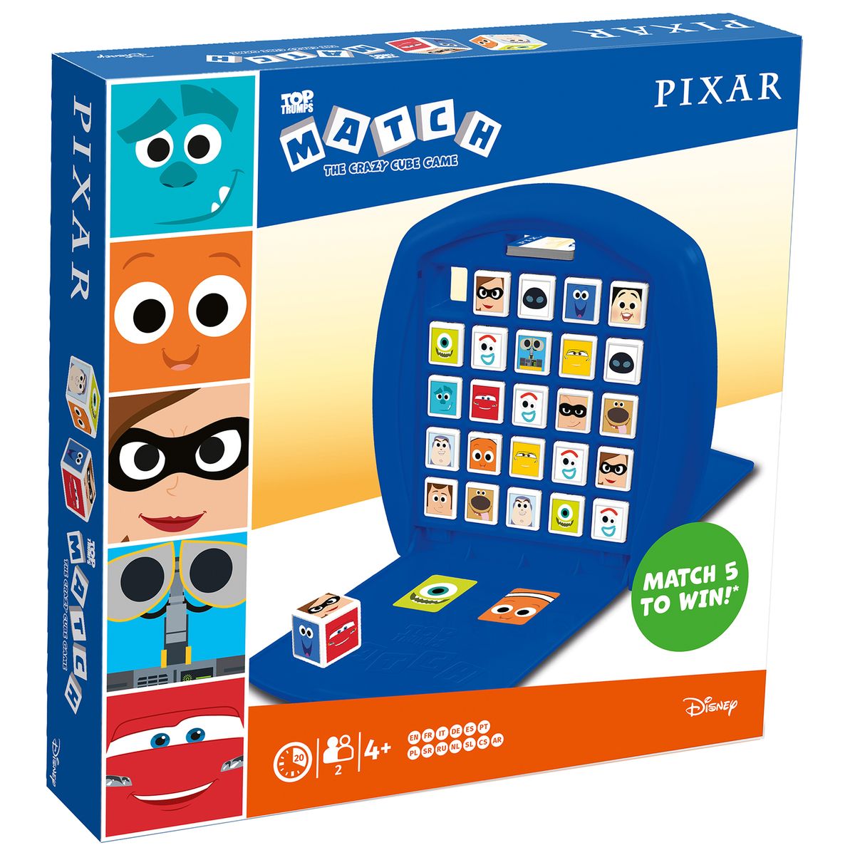 [RDY] [送料無料] Match - The Crazy Cube Game - Pixar Movie Characters [楽天海外通販] | Match - The Crazy Cube Game - Pixar Movie Characters