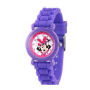 [] Disney Minnie Mouse Girls' Purple Plastic Time Teacher Watch, Purple Silicon Strap [yVCOʔ] | Disney Minnie Mouse Girls' Purple Plastic Time Teacher Watch, Purple Silicon Strap