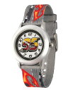 [] J[Y3 CgjOE}bNB[ {[CYEXeXEX`[E^CEeB[`[EEHb`, O[EvgEt@ubNEXgbv [yVCOʔ] | Cars 3 Lightning McQueen Boys' Stainless Steel Time Teacher Watch, Grey Printe