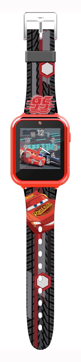 [送料無料] ディズニー・カーズ iTime ユニセックス・キッズ・インタラクティブ・スマートウォッチ 40mm - Model# CZM4040WMC[楽天海外通販] | Disney Cars iTime Unisex Kids interactive Smartwatch 40 mm - Model# CZM4040WMC
