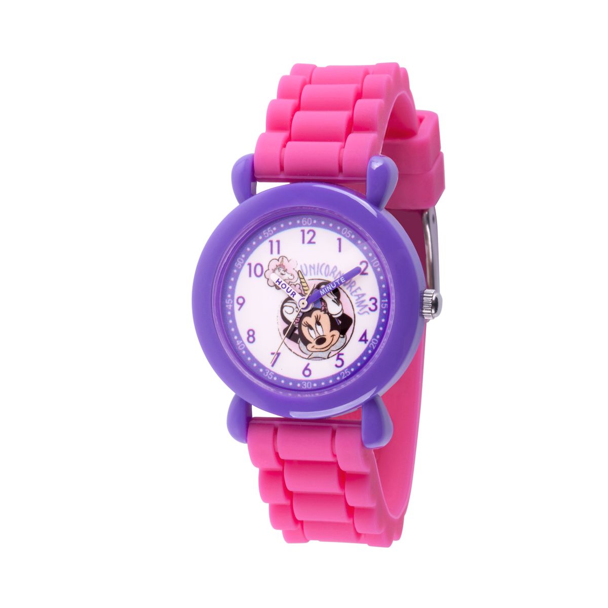 楽天Walmart 楽天市場店[送料無料] Disney Minnie Mouse Girls' Purple Plastic Watch, 1-Pack [楽天海外通販] | Disney Minnie Mouse Girls' Purple Plastic Watch, 1-Pack
