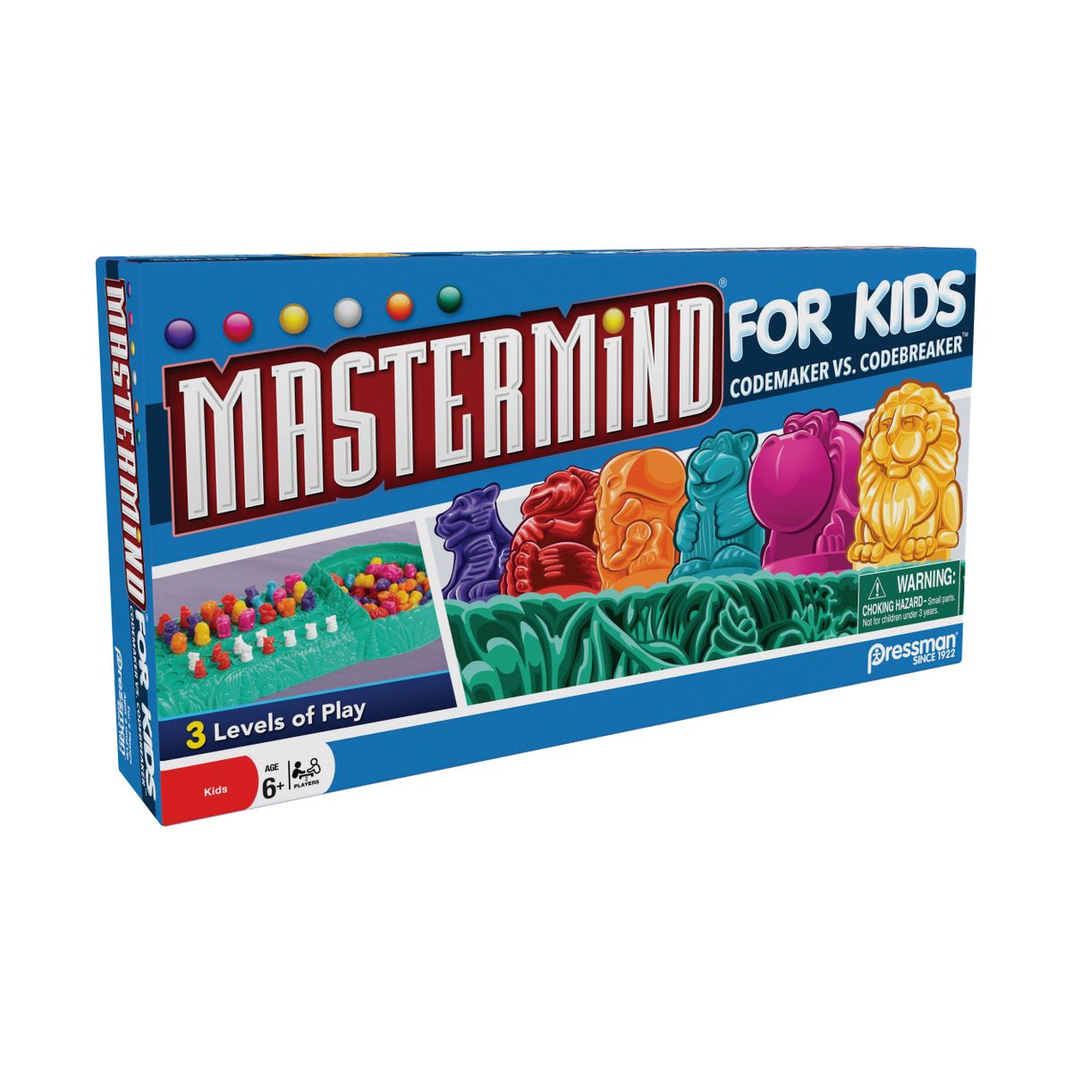RDY 送料無料 Pressman Mastermind For Kids Board Game - 3つのレベルで遊べる暗号解読ゲーム 楽天海外通販 Pressman Mastermind For Kids Board Game - Codebreaking Game With Three Levels of Play