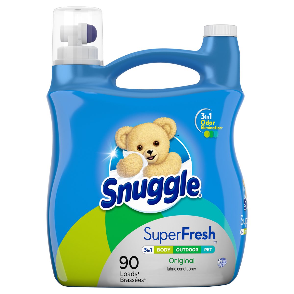 楽天Walmart 楽天市場店[RDY] [送料無料] Snuggle Super Fresh Liquid Fabric Softener, Original, 90 Loads, Odor Eliminating Technology, 95 fl oz [楽天海外通販] | Snuggle Super Fresh Liquid Fabric Softener, Original, 90 Loads, Odor Eliminating Technology, 95 fl oz