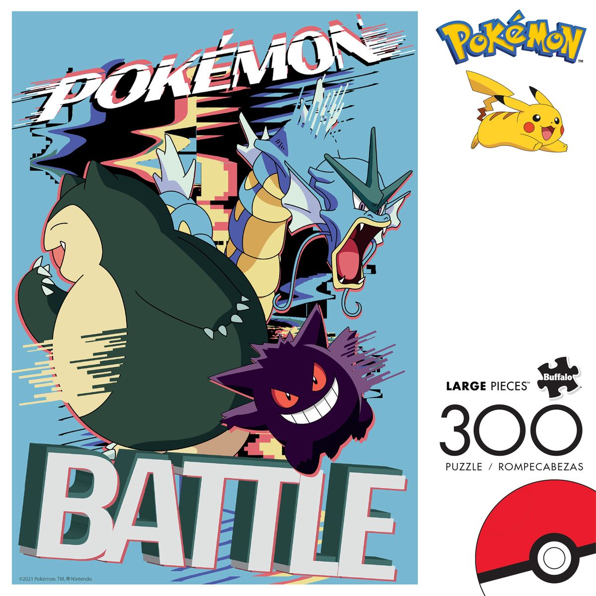 [RDY] [̵] Buffalo Games ݥХȥǥȡ 300ԡ ѥ [ŷ] | Buffalo Games Pokemon - Battle Distortion 300 Pieces Jigsaw Puzzle