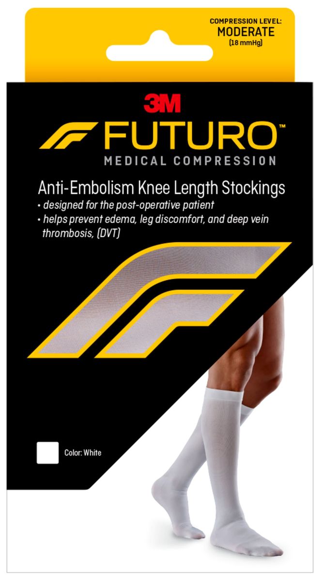 [送料無料] FUTURO アンチエンボリズム・ニーハイ ユニセックス X-Large Moderate Compression [楽天海外通販] | FUTURO Anti-Embolism Knee Highs, Unisex, X-Large, Moderate Compression