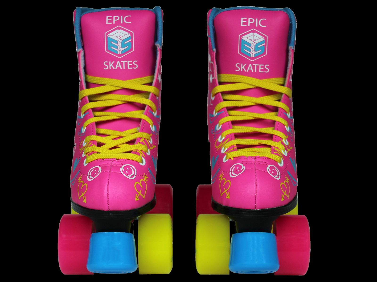 [送料無料] Epic Skates ブラッシュ クワッド ローラースケート サイズ7 [楽天海外通販] | Epic Skates Blush Quad Roller Skate, Size 7
