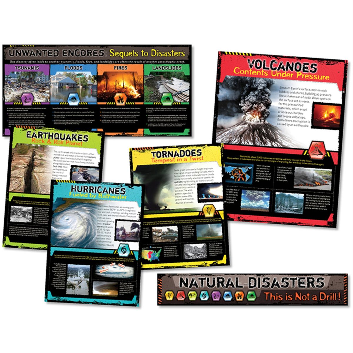 [RDY] [送料無料] 自然災害用掲示板セット 6個セット [楽天海外通販] | Natural Disasters Bulletin Board Set, Set of 6