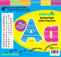 [RDY] [送料無料] Barker Creek Letter Pop-Outs, 4