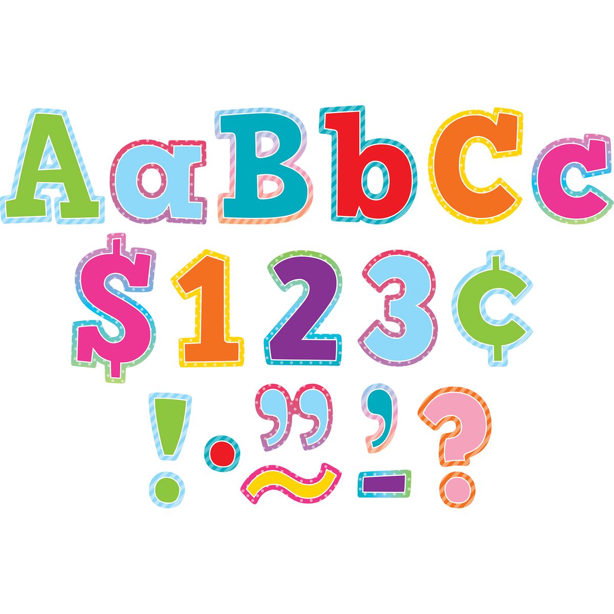 楽天Walmart 楽天市場店[RDY] [送料無料] Teacher Created Resources カラフルバイブス 4インチブロックレター 690個セット [楽天海外通販] | Teacher Created Resources Colorful Vibes 4-Inch Bold Block Letters, 690 Pieces