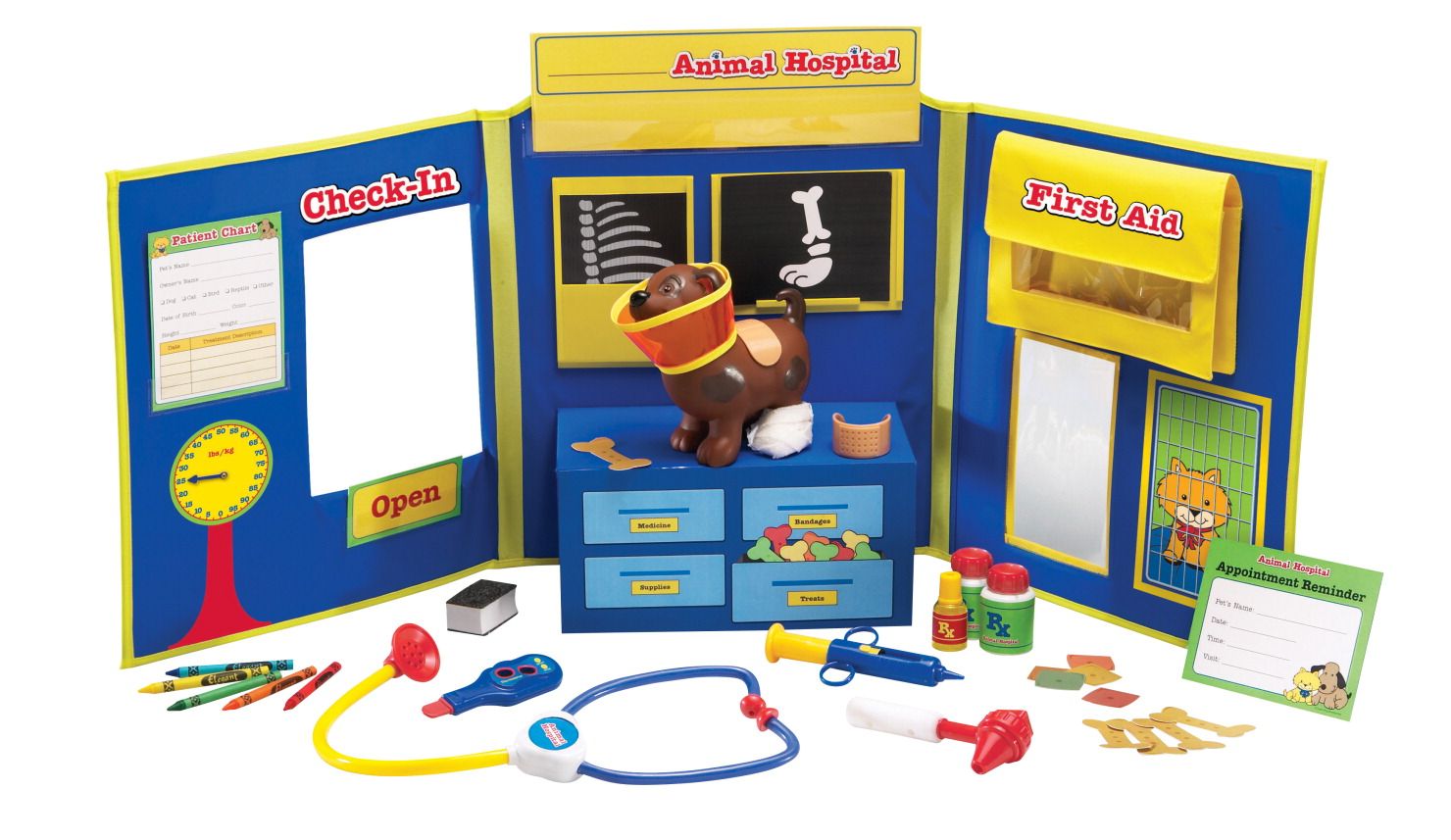 [RDY] [送料無料] Learning Resources Pretend and Play Animal Hospital, Set of 34 [楽天海外通販] | Learning Resources Pretend and Play Animal Hospital, Set of 34