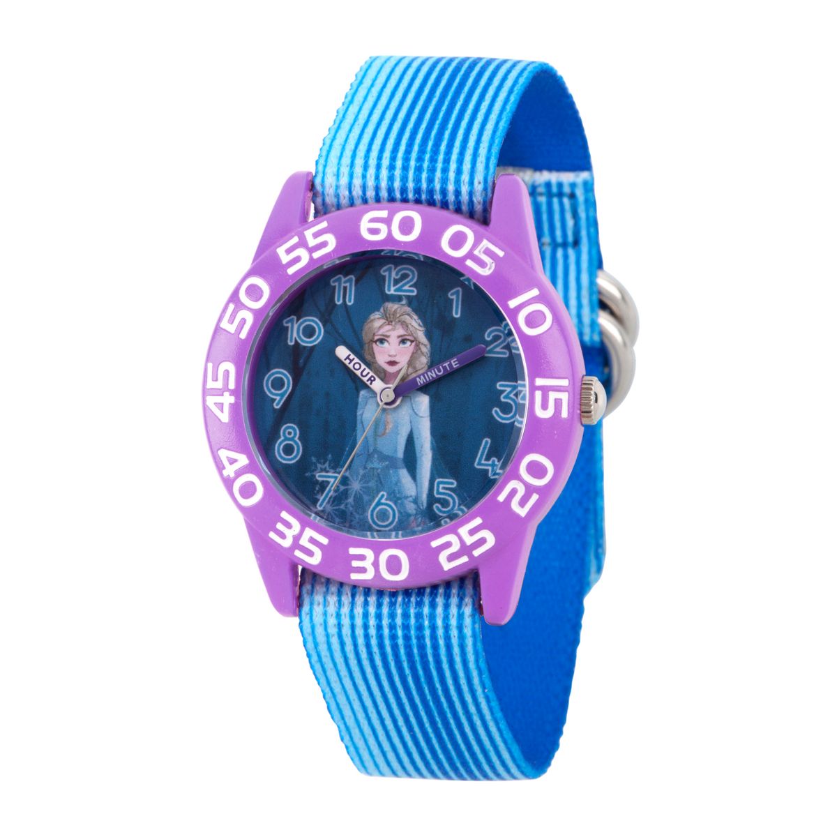 楽天Walmart 楽天市場店[RDY] [送料無料] Disney フローズン2 エルサ ガールズ パープル プラスチックウォッチ 1本入 [楽天海外通販] | Disney Frozen 2 Elsa Girls' Purple Plastic Watch, 1-Pack