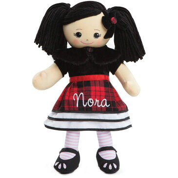 [送料無料] 名入れラグドール ウィンタードレス付き [楽天海外通販] | Personalized Rag Doll With Winter Dress