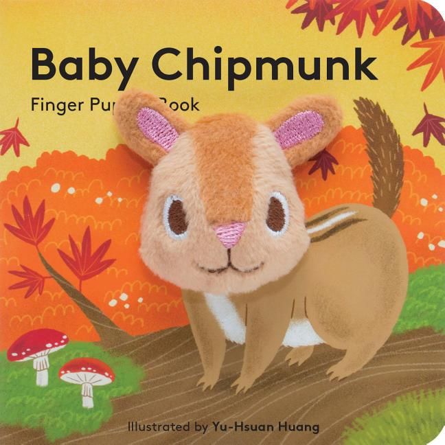 [RDY] [送料無料] Baby Chipmunk Finger Puppet Book Board Book ベイビー シマリス フィンガーパペット ブック ボードブック [楽天海外通販] | Baby Chipmunk Finger Puppet Book Board Book