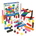 送料無料 Learning Resources MathLink Cubes Big Builders - 200 pieces, Boys and Girls Ages 5 , Math Manipulatives, Engineering Toys 楽天海外通販 Learning Resources MathLink Cubes Big Builders - 200 Pieces, Boys and Girls Ages 5 , Mat