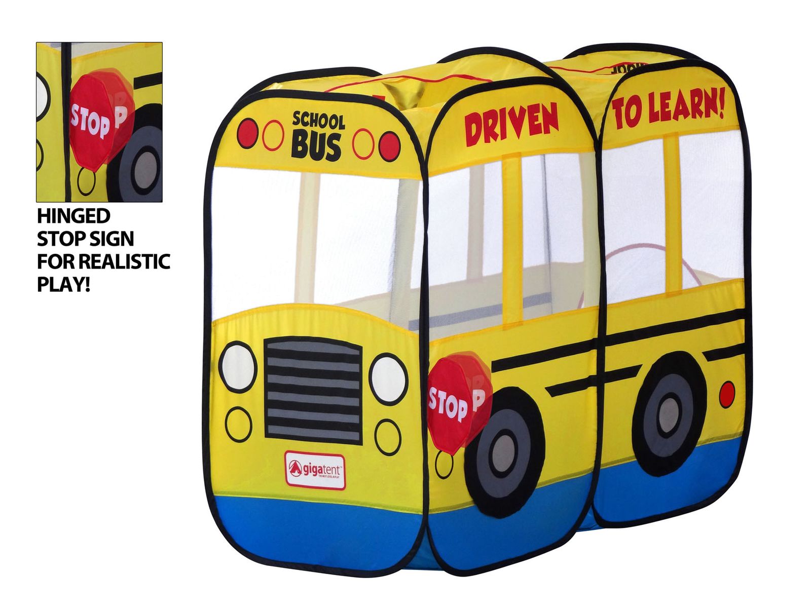 [RDY] [送料無料] GigaTent スクールバスは演劇のテントの網のWindows及び開始の折り返しの入口をぽん..