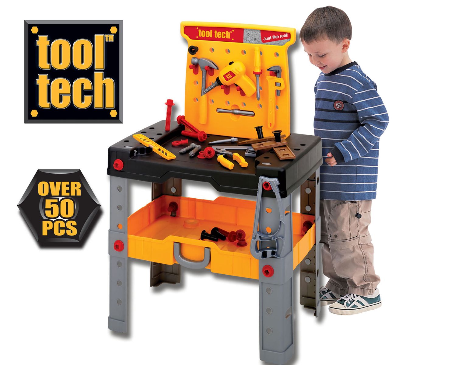 [RDY] [送料無料] Red Box - Tool Tech Take Along Work Bench - 50+ pieces, folds up [楽天海外通販] | Red Box - Tool Tech Take Along Work Bench - 50+ Pieces, Folds up