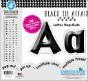   Barker Creek Black Tie Affair 4" Letter Pop-outs - 510文字  | Barker Creek Black Tie Affair 4" Letter Pop-outs - 510 Characters