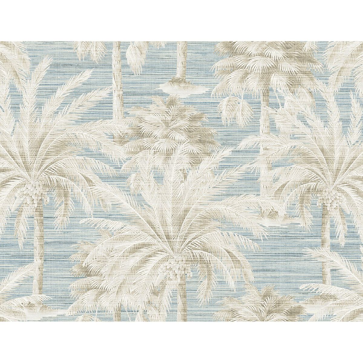 [送料無料] Kenneth James パームツリーの夢 青いテクスチャーの壁紙 [楽天海外通販] | Kenneth James Dream Of Palm Trees Blue Texture Wallpaper