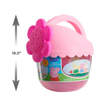 [送料無料] ジャストプレイ Peppa Pig ガーデニングバケツ、子供のおもちゃ（3歳以上用 [楽天海外通販] | Just Play Peppa Pig Gardening Bucket, Kids Toys for Ages 3 up