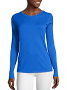   Hanes スポーツ? クールドライ? ウィメンズ パフォーマンス ロングスリーブ Tシャツ  | Hanes Sport? Cool DRI? Women's Performance Long-Sleeve T-Shirt