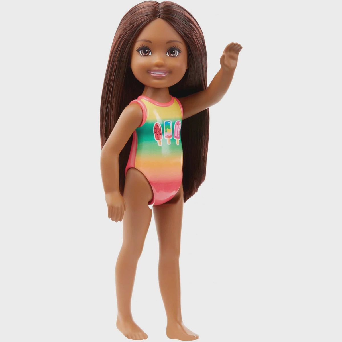 [RDY] [] Barbie Nu`FV[ 6C`r[`h[ ulbgwA [yVCOʔ] | Barbie Club Chelsea 6-inch Beach Doll, Brunette Hair