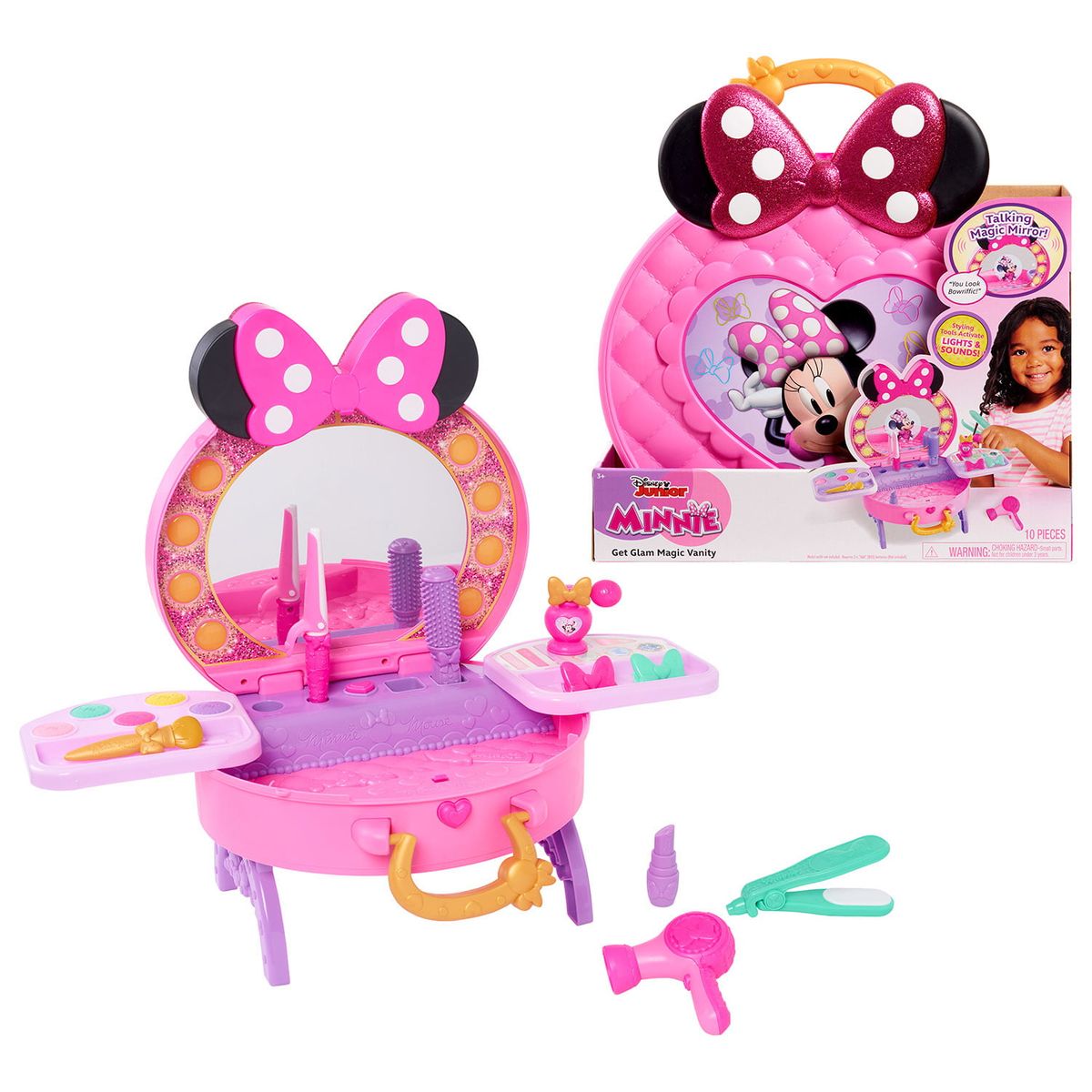 [RDY] [̵] Just Play ǥˡ˥ Minnie Mouse Get Glam Magic Vanity, K...