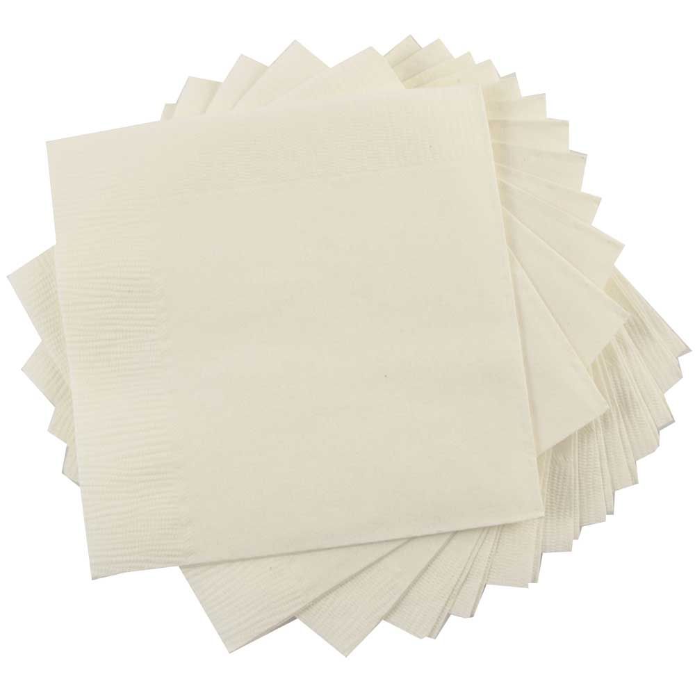 [RDY] [送料無料] JAM Paper Medium Lunch Napkins, 6 1/2 x 6 1/2, Ivory, 250/パック [楽天海外通販] | JAM Paper Medium Lunch Napkins, 6 1/2 x 6 1/2, Ivory, 250/Pack