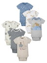 [送料無料] Wonder Nation ベビーボーイ 半袖ボディースーツ 6枚組 [楽天海外通販] | Wonder Nation Baby Boy Short Sleeve Bodysuits, 6-Pack