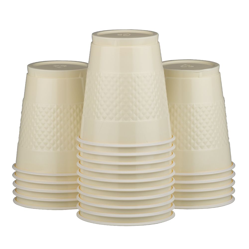 [RDY] [送料無料] JAM Paper Plastic Party Cups, Ivory, 12oz, 20/パック [楽天海外通販] | JAM Paper Plastic Party Cups, Ivory, 12oz, 20/Pack