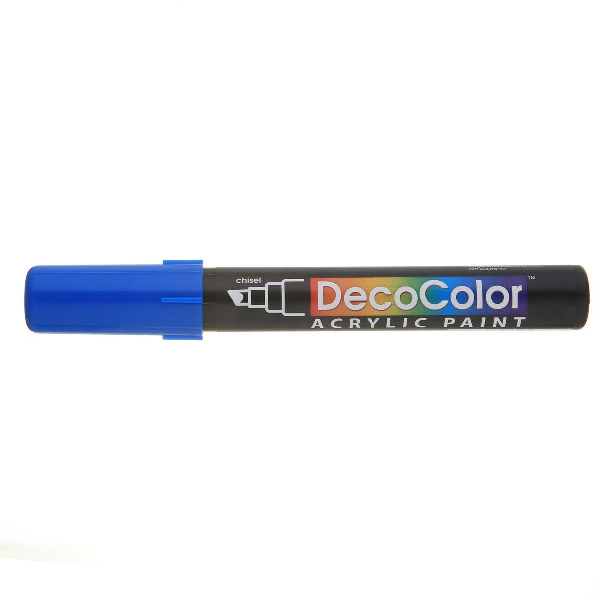 RDY 送料無料 ウチダ デコカラーアクリルペイントマーカー チゼル ブルー 楽天海外通販 Uchida DecoColor Acrylic Paint Marker, Chisel, Blue