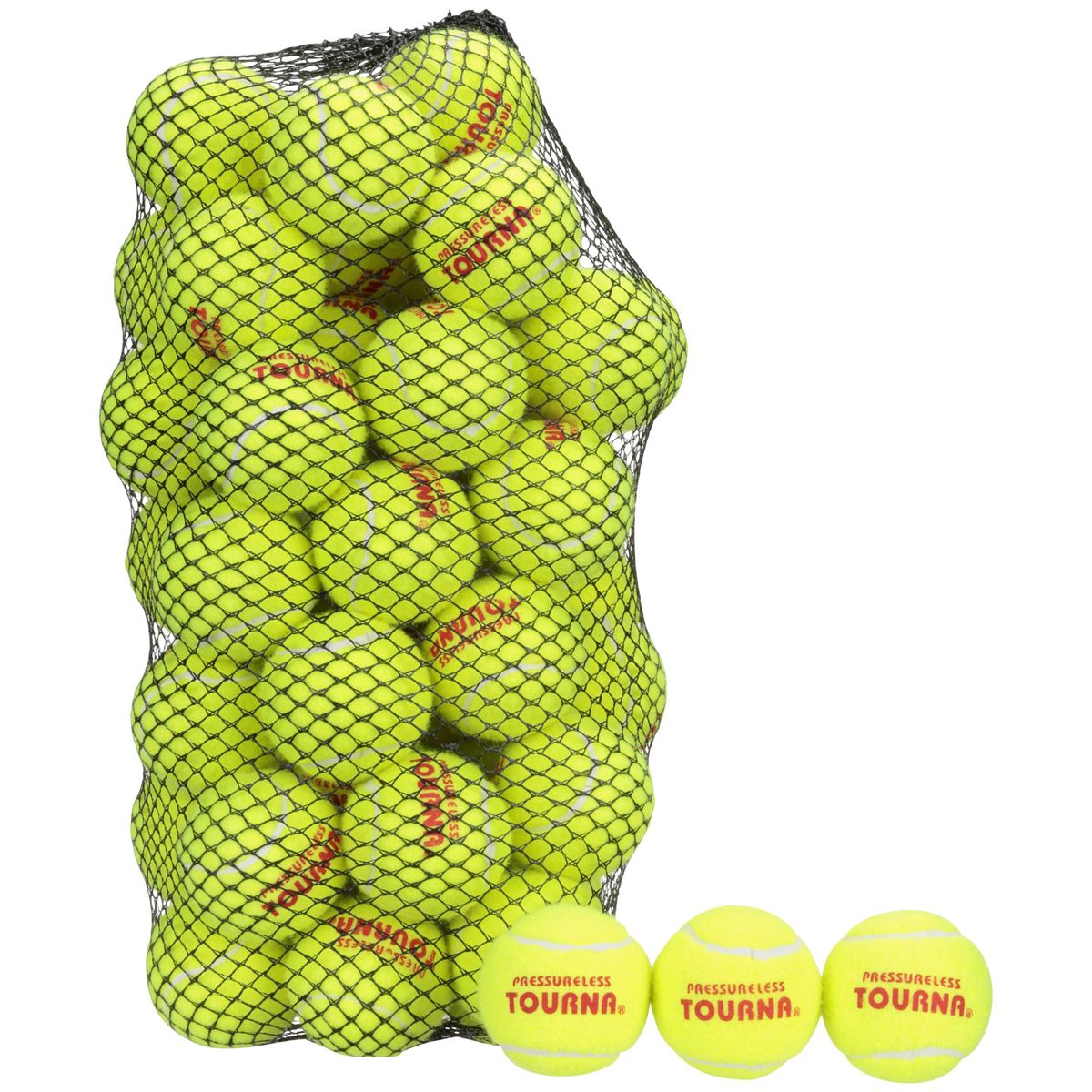 [RDY] [送料無料] Tourna プレッシャーレス・テニスボール 60球入り [楽天海外通販] | Tourna Pressure less Tennis Balls 60 balls