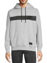   Tony Hawk メンズチェストストライププルオーバーフリースパーカー スウェットシャツ サイズS〜XL  | Tony Hawk Men's Chest Stripe Pullover Fleece Hoodie Sweatshirt, Sizes S-XL