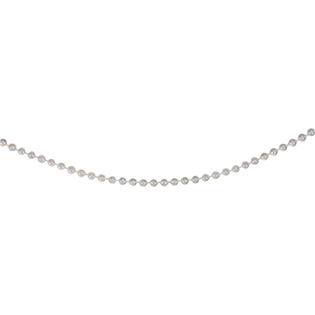 [送料無料] 4MM X 100FT 小さい光沢のある明確な虹色のビーズのクリスマスの花輪 [楽天海外通販] | 4MM X 100FT Small Shiny Clear Iridescent Beaded Christmas Garland(3)