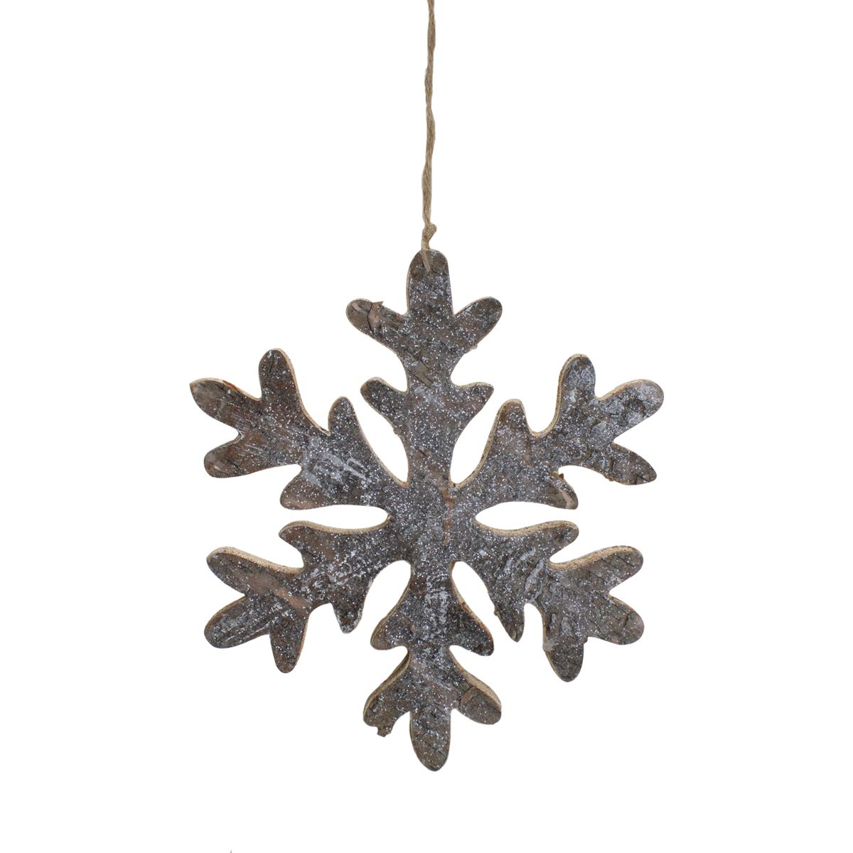 [送料無料] 10インチメタリックシルバーとゴールドの木製スノーフレーククリスマスウォールデコレーション [楽天海外通販] | 10" Metallic Silver and Gold Wooden Snowflake Christmas Wall Decor