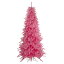 [RDY] [̵] 7.5' ԥ󥯤Υ󥵥κ٤͹Ūʥꥹޥ ĥ꡼-ԥ󥯤Υ饤 [ŷ] | 7.5' Pre-Lit Pink Tinsel Slim Artificial Christmas Tree - Pink Lights