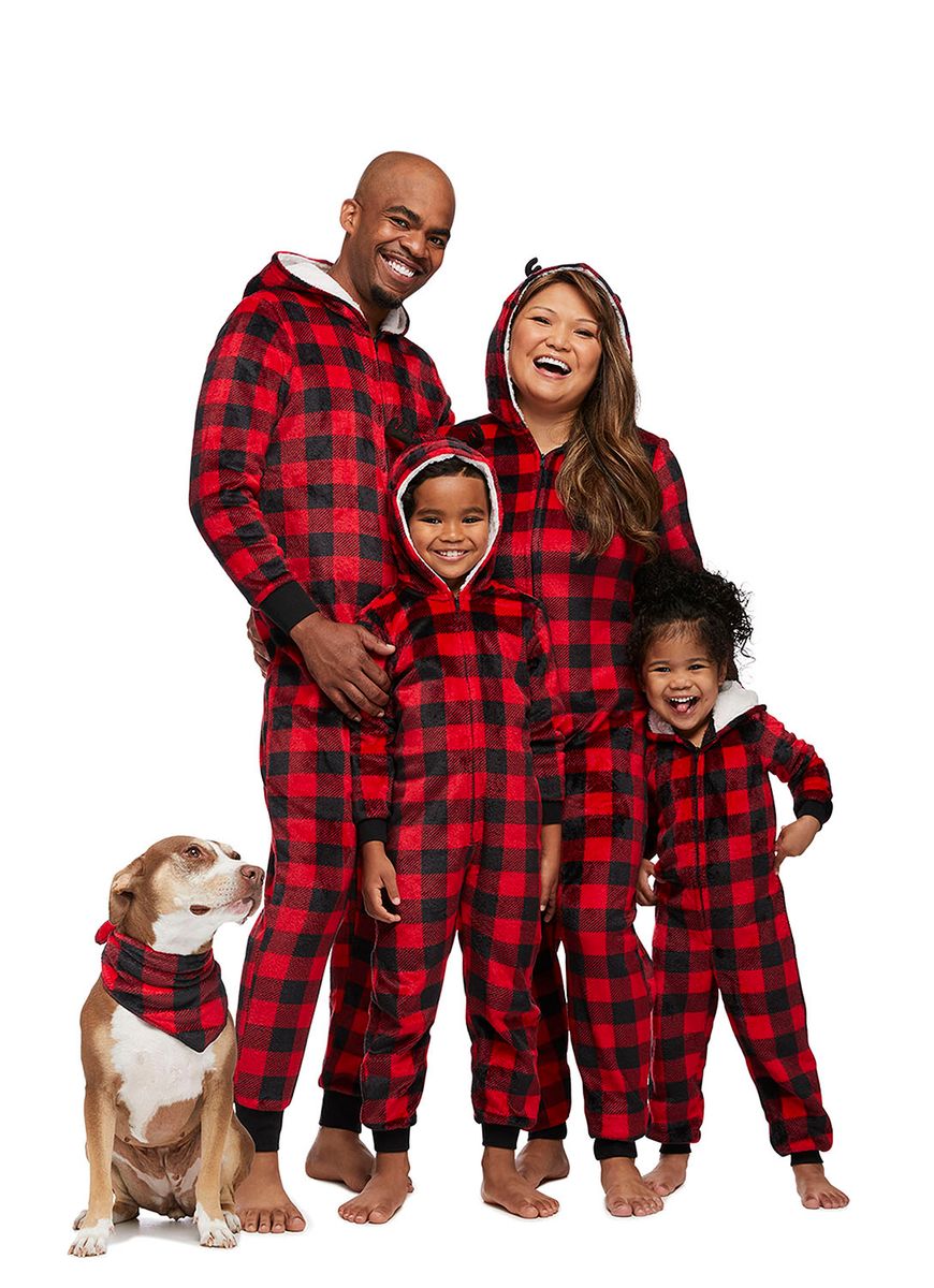 RDY 送料無料 Jolly Jammies バッファローチェックのお揃いファミリークリスマスユニオンスーツパジャマ 楽天海外通販 Jolly Jammies Buffalo Plaid Matching Family Christmas Union Suit Pajamas