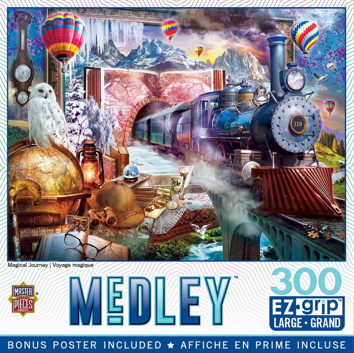 [送料無料] MasterPieces 300ピース EZ Grip ジグソーパズル - Magical Journey - 18 "x24" [楽天海外通販] | MasterPieces 300 Piece EZ Grip Jigsaw Puzzle - Magical Journey - 18"x24"