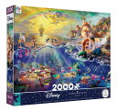 RDY 送料無料 Ceaco - Thomas Kinkade - Disney -The Little Mermaid - 2000 Piece Interlocking Jigsaw Puzzle（リトル マーメイド2000ピース インターロック ジグソーパズル 楽天海外通販 Ceaco - Thomas Kinkade - Di