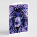 Walmart ŷԾŹ㤨[RDY] [̵] Caroline's Treasures סɥΥ꡼ƥ󥰥ɡդ5 x 78ȡ [ŷ] | Caroline's Treasures Poodle Greeting Cards with Envelopes, 5